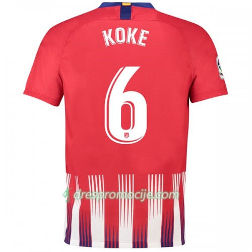 Atlético Madrid Dres Koke 6 Domaći 2018/19 Kratkih Rukava Atlético Madrid Dres Koke 6 Domaći 2018/19 Kratkih Rukava